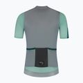 Tricou de ciclism pentru bărbați Rogelli Fast grey/dusty teal/teal 7