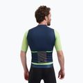 Tricou de ciclism pentru bărbați Rogelli Fast blue/lime 2