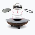 Vatră pentru foc de grădină BonFeu BonBowl Plus 60 cm corten 2