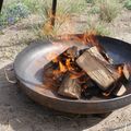 Vatră pentru foc de grădină BonFeu BonBowl Plus 80 cm corten 7