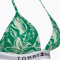 Partea de sus a costumului de baie Tommy Hilfiger Triangle Fixed Foam Print vinted tropical olympic green 3