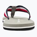 Papuci pentru bărbați Tommy Hilfiger Corporate Beach Sandal antique silver 6