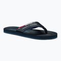 Bărbați Tommy Hilfiger Comfort Beach Sandal Desert Sky flip flop pentru bărbați
