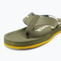 Bărbați Tommy Hilfiger Comfort Beach Sandal pentru bărbați, verde militar flip flops 7