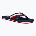 Papuci pentru bărbați Tommy Hilfiger Corporate Beach Sandal desert sky