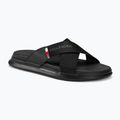 Papuci pentru bărbați Tommy Hilfiger Comfort Criss Cross Beach Sandal black