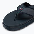 Papuci pentru bărbați Tommy Hilfiger Comfort Toe Post Beach Sandal desert sky 7