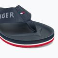 Papuci pentru bărbați Tommy Hilfiger Comfort Beach Sandal military denim 7
