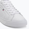 Încălțăminte pentru bărbați Tommy Hilfiger Icon Court Lth Flag Ess white 7