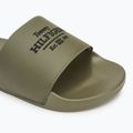 Papuci pentru bărbați  Tommy Hilfiger Embroid 85 Pool Slide army green 7