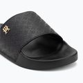 Papuci pentru femei Tommy Hilfiger Monogram Poolside black 7
