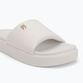 Papuci pentru femei Tommy Hilfiger Platform Monogram Poolslide ancient white 7