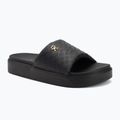 Papuci pentru femei Tommy Hilfiger Platform Monogram Poolslide black