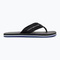 Papuci pentru bărbați Tommy Hilfiger Leather Beach Sandal black 2