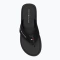Papuci pentru bărbați Tommy Hilfiger Leather Beach Sandal black 5