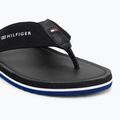 Papuci pentru bărbați Tommy Hilfiger Leather Beach Sandal black 7