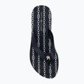 Papuci pentru femei Tommy Hilfiger Im Th Chainprint Midwedge Sandal space blue 5