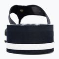 Papuci pentru femei Tommy Hilfiger Im Th Chainprint Midwedge Sandal space blue 6