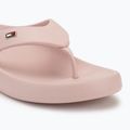 Papuci pentru femei Tommy Hilfiger Comfort Beach Sandal foggy pink 7