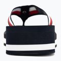 Papuci pentru femei Tommy Hilfiger Corp Mid Wedge Beach Sandal space blue 6
