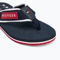 Papuci pentru bărbați Tommy Hilfiger Patch Beach Sandal desert sky 7