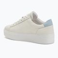 Încălțăminte pentru femei Tommy Hilfiger Platform Court ecru/breezy blue 3