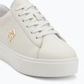 Încălțăminte pentru femei Tommy Hilfiger Platform Court ecru/breezy blue 7