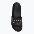 Papuci pentru bărbați  Tommy Hilfiger Flags Pool Slide black 6