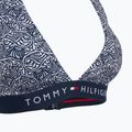 Partea de sus a costumului de baie Tommy Hilfiger Halter Rp Print illustrated wave dark night navy 3