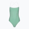 Costum de baie dintr-o piesă pentru femei Tommy Hilfiger Straight One Piece seersucker radiant green/white