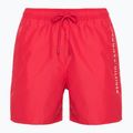 Șorturi de înot pentru bărbați Tommy Hilfiger Medium Drawstring medium red