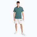 Tricou de antrenament pentru bărbați Tommy Hilfiger Textured Tape Polo verde 2