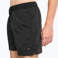 Pantaloni scurți de înot Tommy Hilfiger Medium cu cordon negru pentru bărbați 8