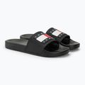 Șlapi pentru bărbați Tommy Jeans Pool Slide Ess black 4