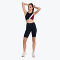 Pantaloni scurți de antrenament pentru femei Tommy Hilfiger Essentials Rw Fitted Knit albastru pentru femei 2