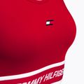 Tommy Hilfiger Mid Int Tape Racer Back sutien de fitness roșu 7
