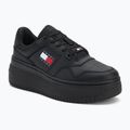 Încălțăminte pentru femei Tommy Jeans Retro Basket Flatform Ess triple black