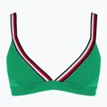 Partea de sus a costumului de baie Tommy Hilfiger Triangle Rp olympic green