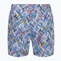 Pantaloni scurți de înot pentru bărbați Tommy Hilfiger SF Medium Drawstring Print multi monogram blue spell 2