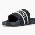 Papuci pentru femei Tommy Hilfiger Poolslide With Webbing space blue 8
