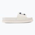 Șlapi pentru femei Tommy Jeans Elevated Flatform Slide ecru 2