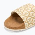 Papuci pentru femei Tommy Hilfiger Emblem Cork Slide calico 7