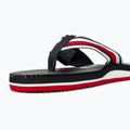 Papuci pentru bărbați Tommy Hilfiger Massage Footbed Oly Beach Sandal desert sky 8