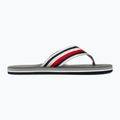 Papuci pentru bărbați Tommy Hilfiger Massage Footbed Oly Beach Sandal antique silver 2