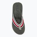 Papuci pentru bărbați Tommy Hilfiger Massage Footbed Oly Beach Sandal antique silver 5