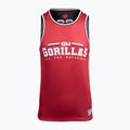 Tank top de antrenament pentru bărbați Gorilla Wear Keene red/black 12