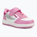 Încălțăminte pentru copii FILA Rega Nf Velcro white/moonlite mauve