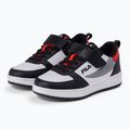 Încălțăminte pentru copii FILA Rega Nf Velcro white/black/fila red 2