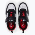 Încălțăminte pentru copii FILA Rega Nf Velcro white/black/fila red 3