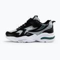 Încălțăminte pentru copii FILA Madrun Velcro black/posy green